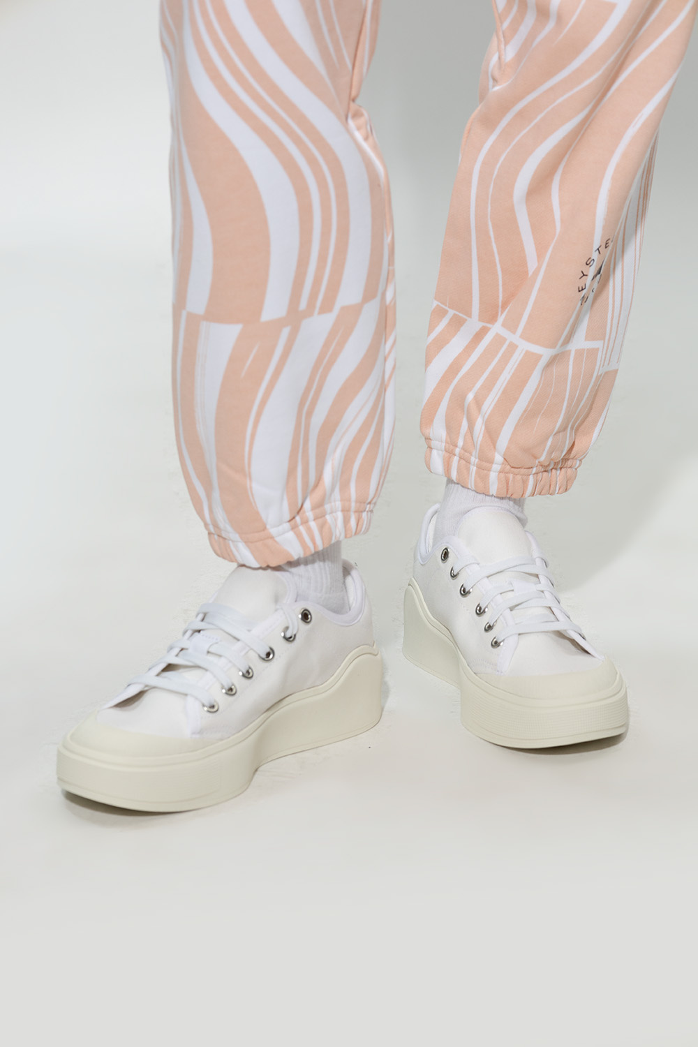 White Court sneakers ADIDAS by Stella McCartney adidas handball camp tickets for women shoes size SchaferandweinerShops CV